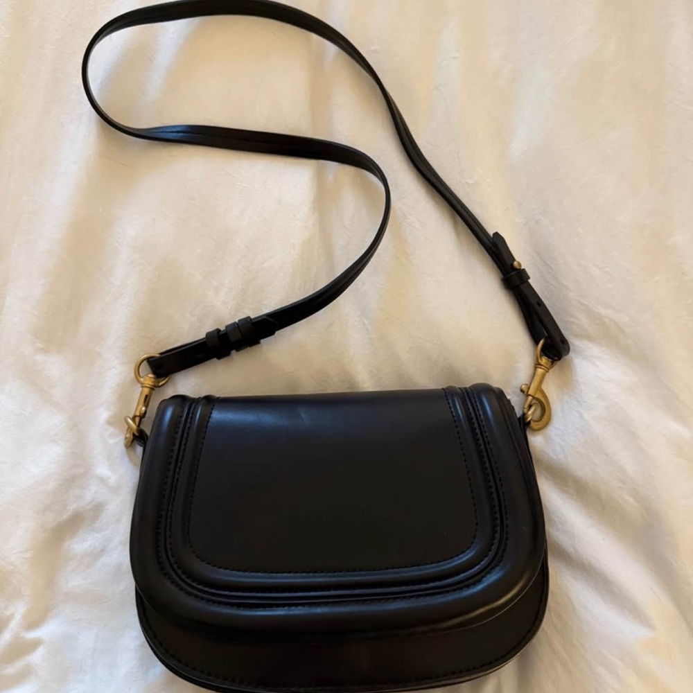 Zara Black Crossbody Bag